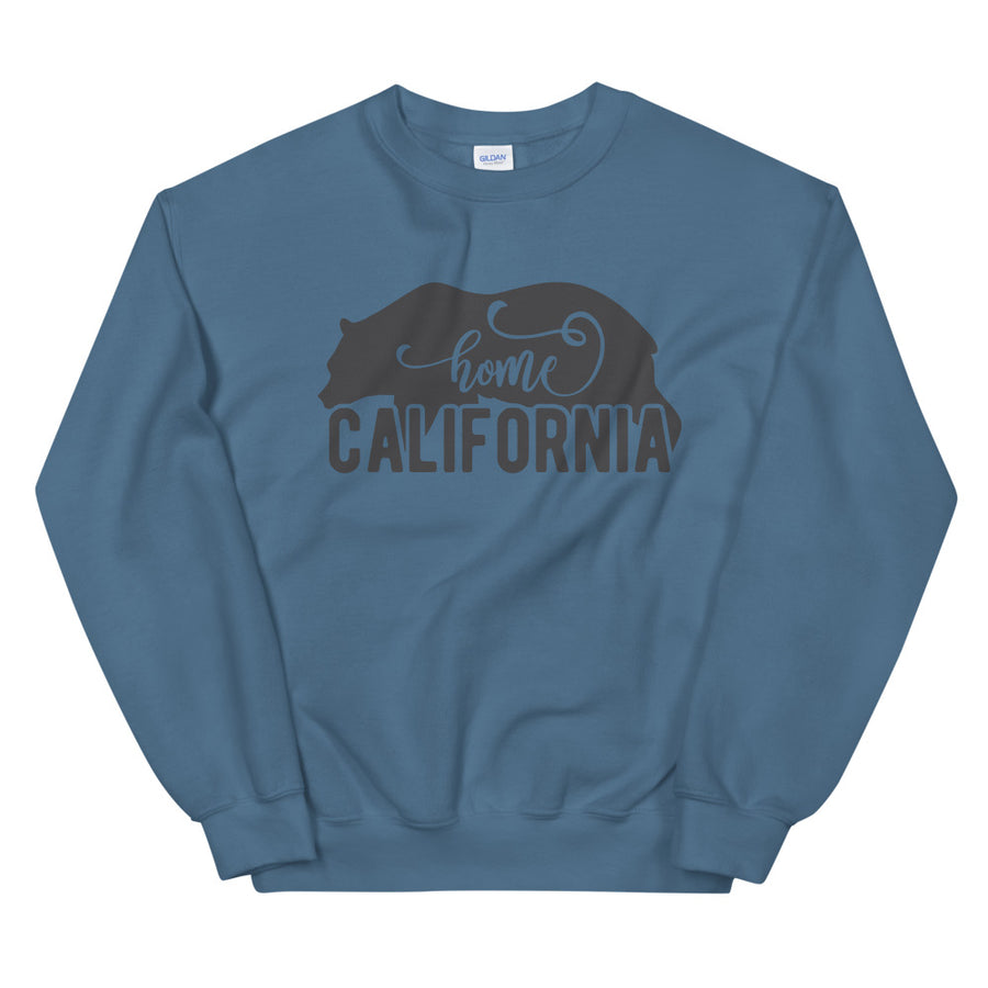 California Home Bear - Men's Crewneck Sweatshirt