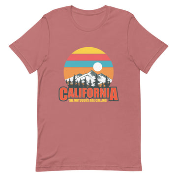 California The Outdoors Are Calling - Women’s T-Shirt