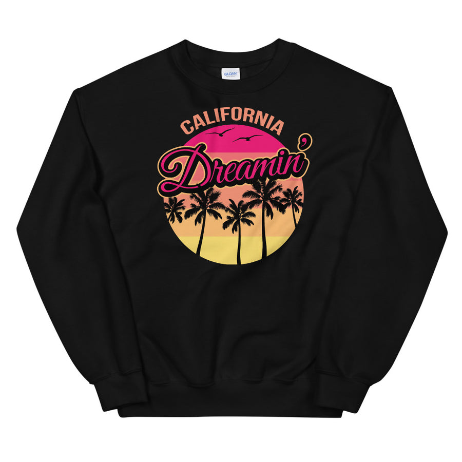 California Dreamin Sunset - Women's Crewneck Sweatshirt