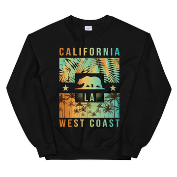 West Coast California - Women's Crewneck Sweatshirt