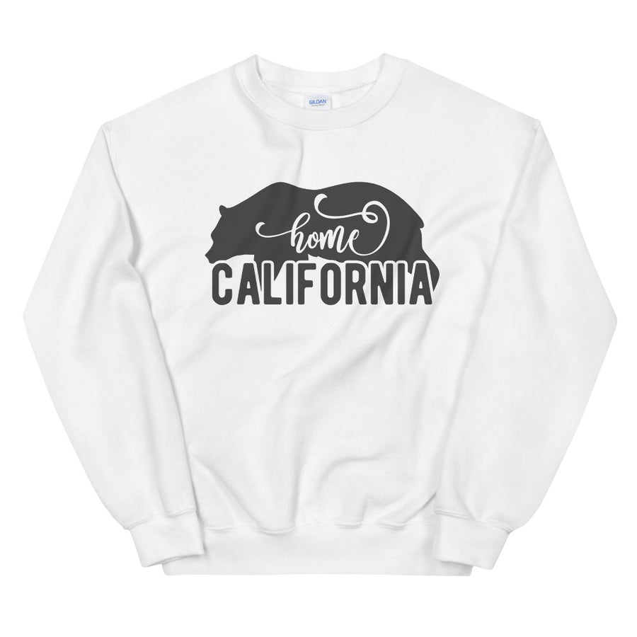 California Home Bear - Men's Crewneck Sweatshirt