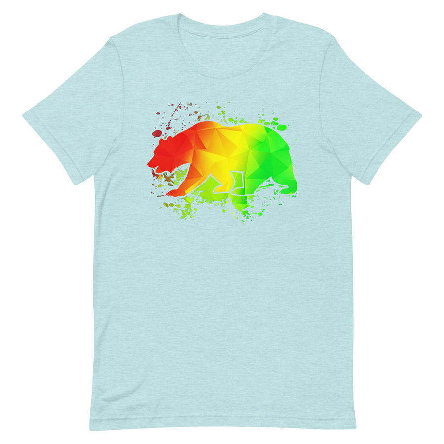 California Rasta Bear - Women's T-Shirt