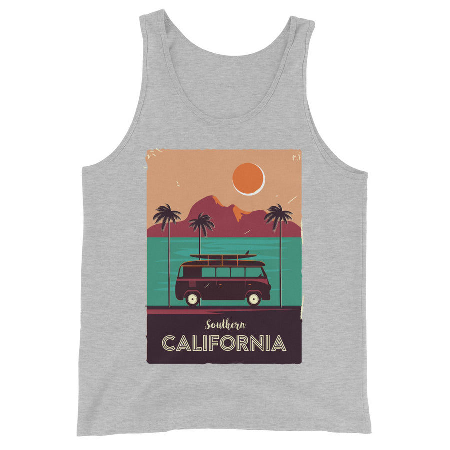 Southern California Beach Van - Men's Tank Top