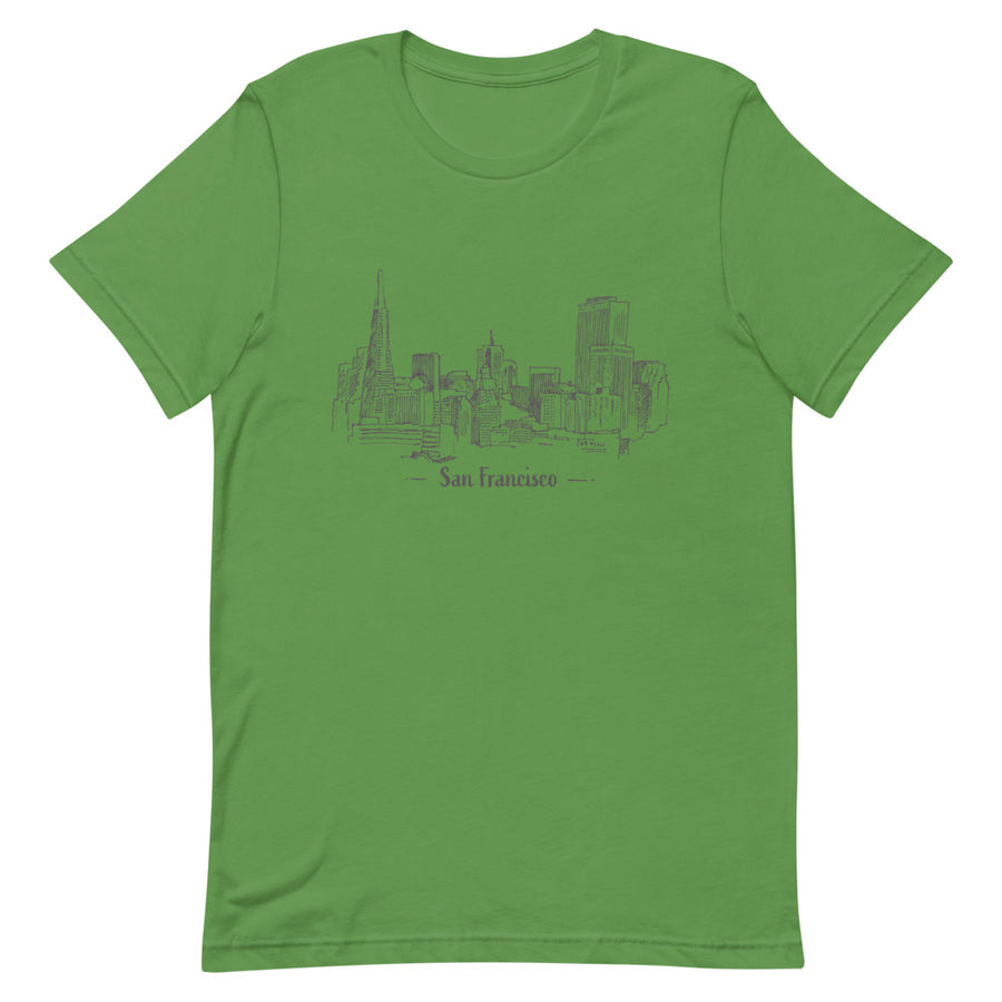 Hand Drawn San Francisco - Men's T-Shirt