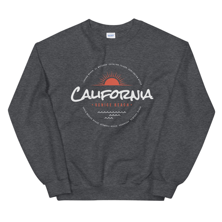 Venice Beach California - Men's Crewneck Sweatshirt
