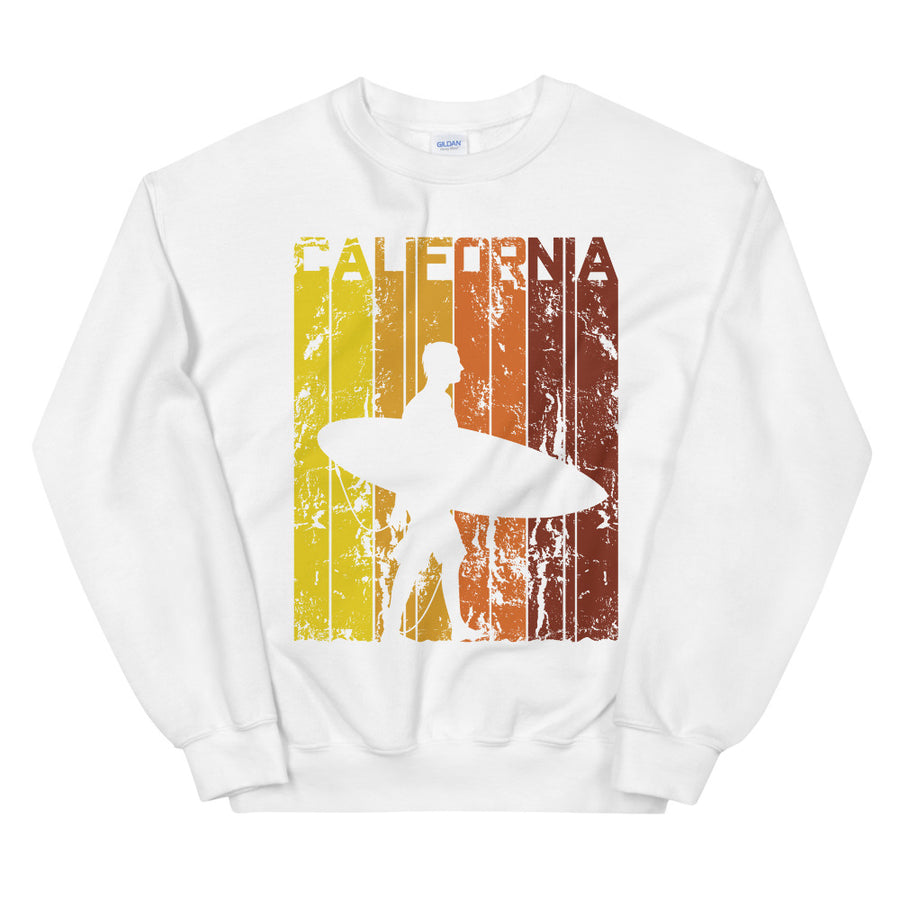 California Surfer - Men's Crewneck Sweatshirt