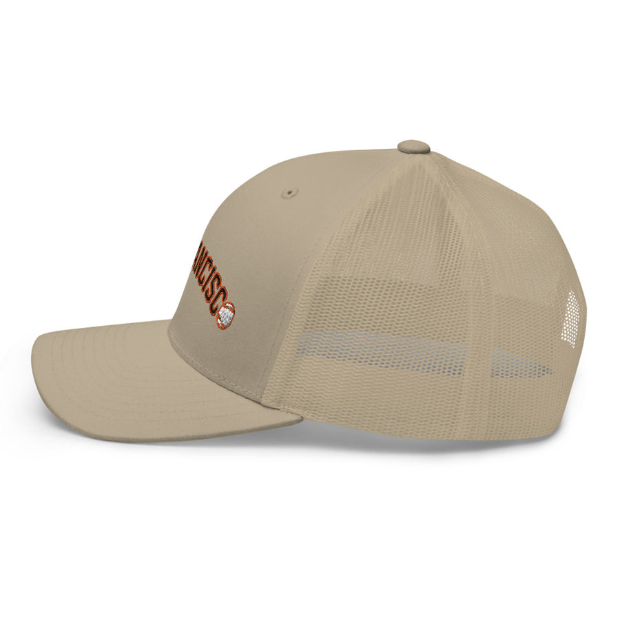 San Francisco Baseball Tan - Retro Trucker Hat
