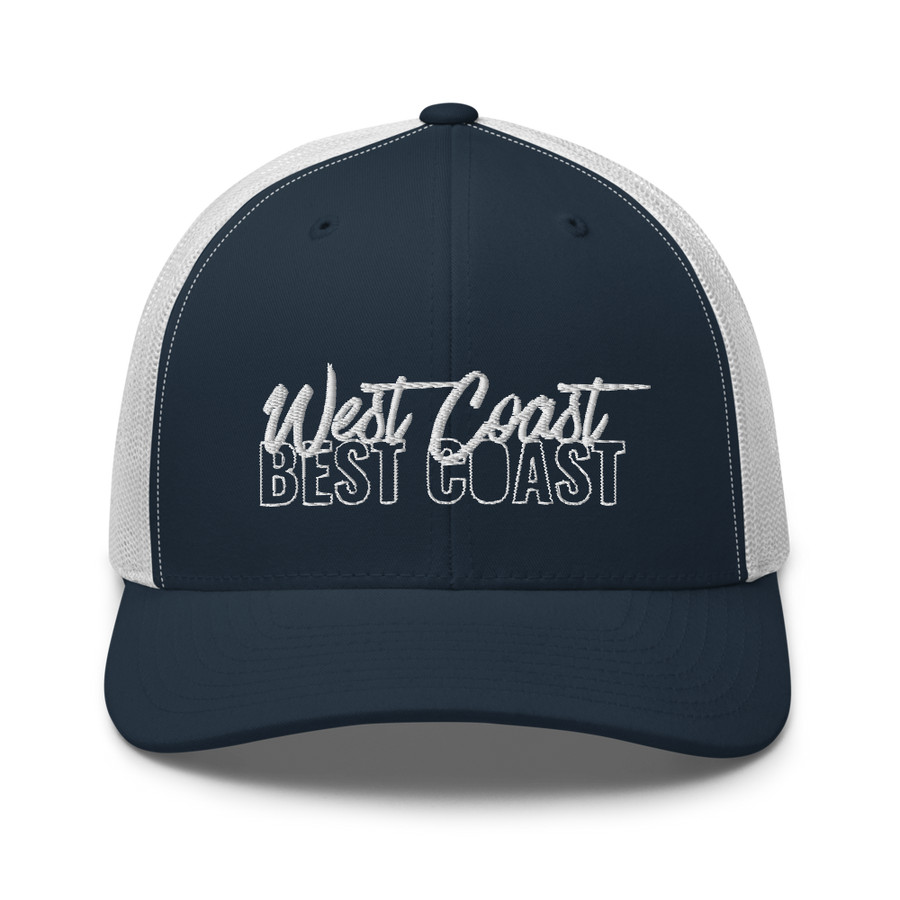 West Coast Best Coast - Retro Trucker Hat