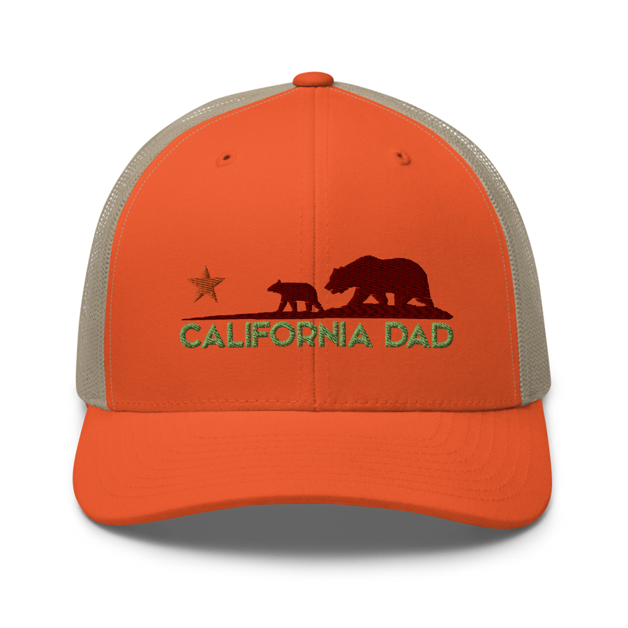 California Dad - Retro Trucker Hat