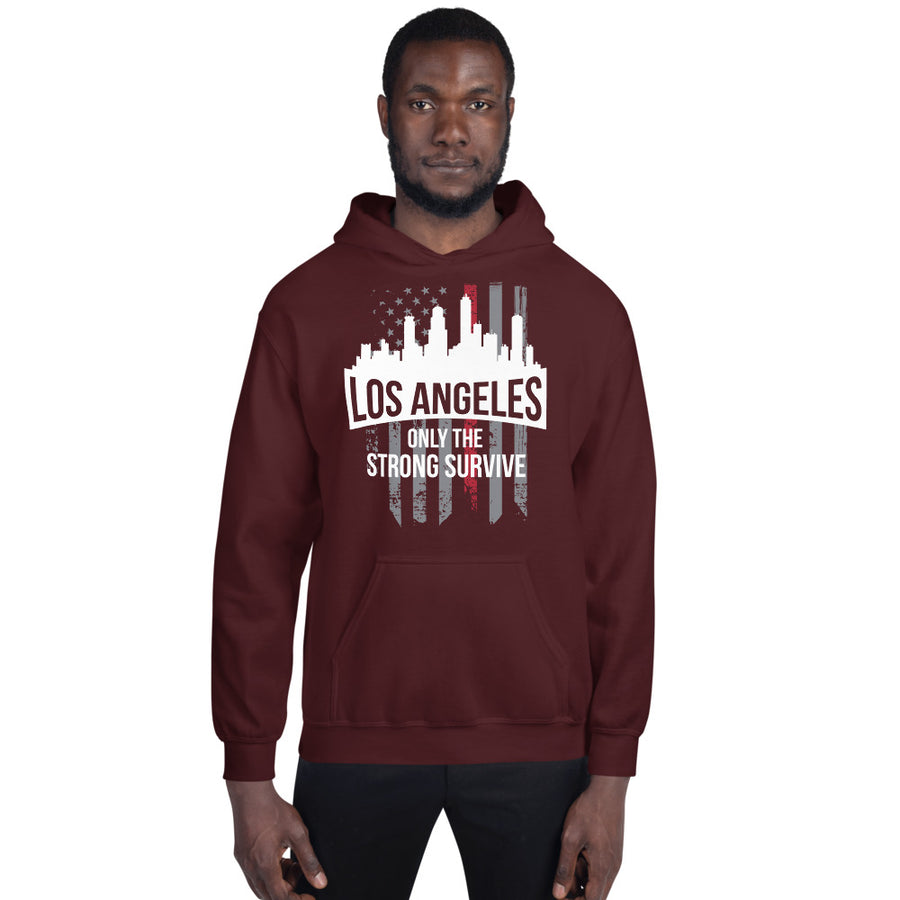 Los Angeles Only The Strong Survive Hoodie