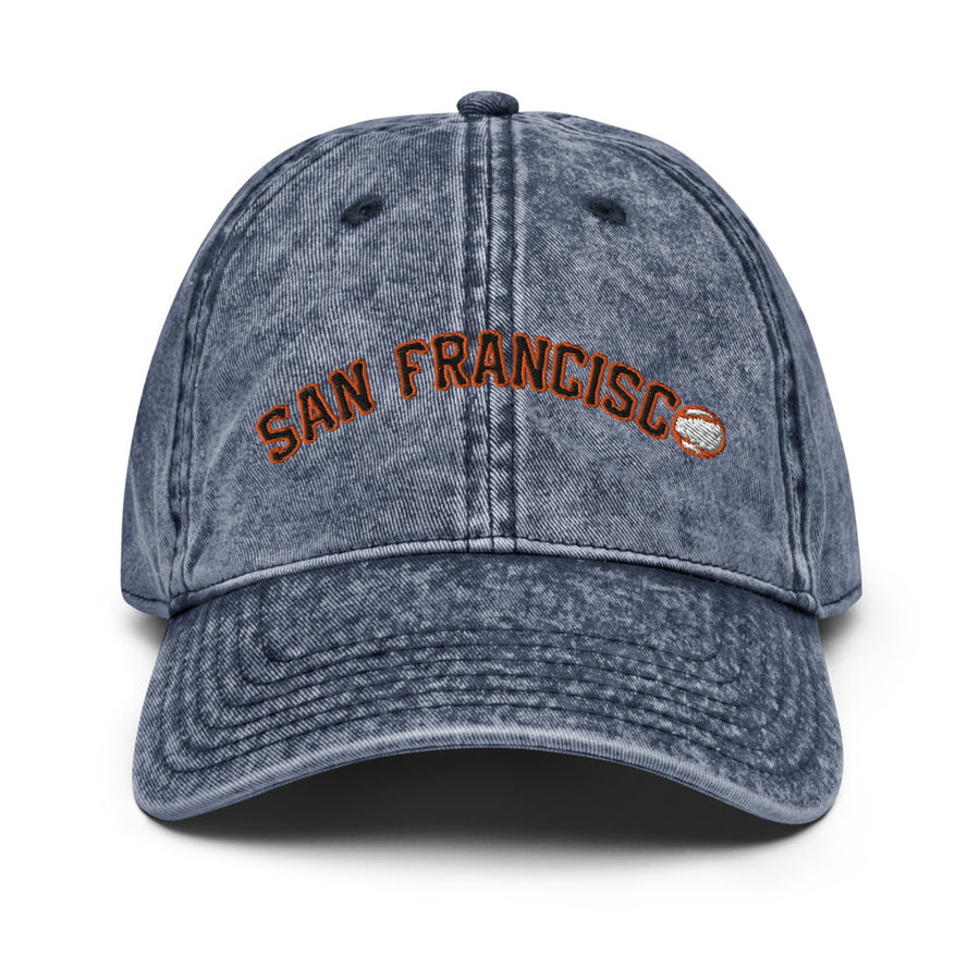 San Francisco Baseball - Vintage Cotton Twill Cap